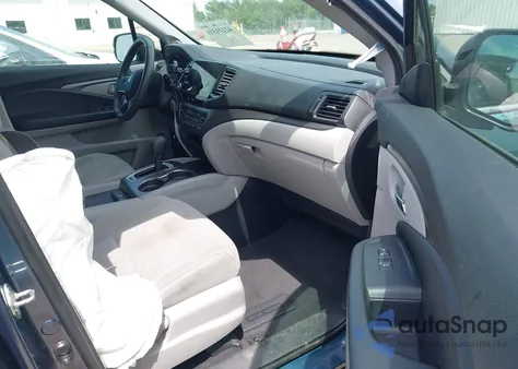 2019 Honda Pilot Ex from USA, damaged, VIN 5FNYF5H32KB017724